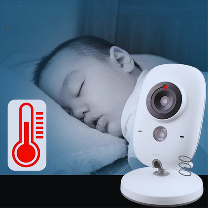 High resolution wireless video baby monitor