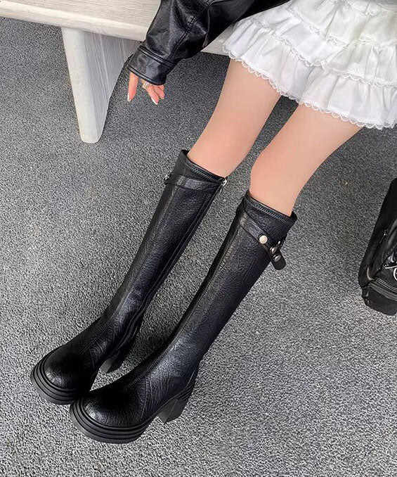 Women's Ankle Boots Chunky Heel 1