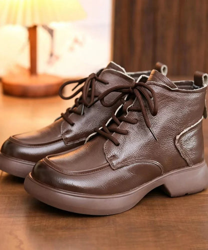 Women's Ankle Boots Lace-Up Style 3