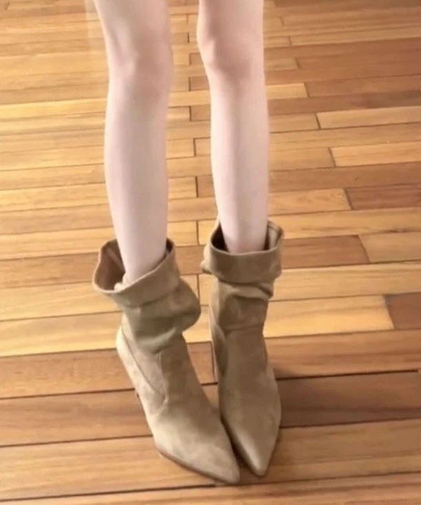 Women's Ankle Boots Pointed Toe Stiletto Style 1