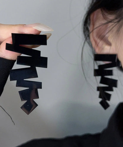 Women's Asymmetrical Drop Earrings Fashion Accessory 0