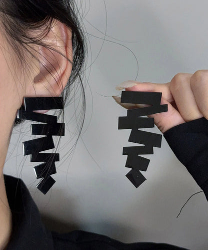 Women's Asymmetrical Drop Earrings Fashion Accessory 2