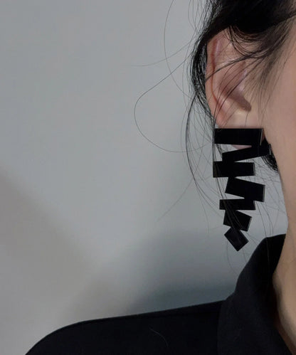 Women's Asymmetrical Drop Earrings Fashion Accessory 4