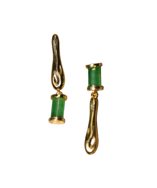 Women's Asymmetrical Drop Earrings Water Droplet Style 0