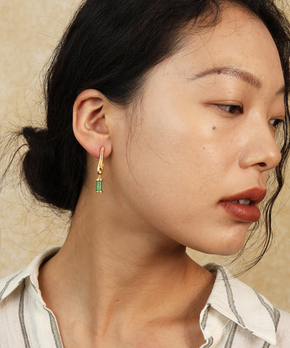 Women's Asymmetrical Drop Earrings Water Droplet Style 1
