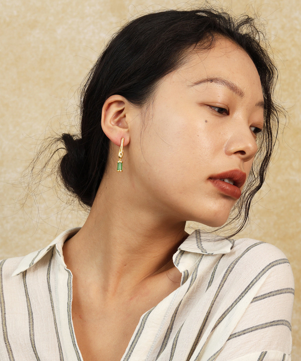 Women's Asymmetrical Drop Earrings Water Droplet Style 4