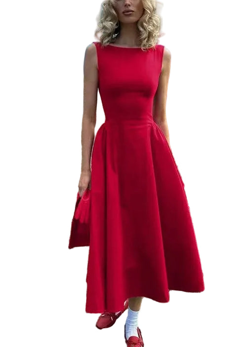 Women's Backless Cocktail Dress Sleeveless 0