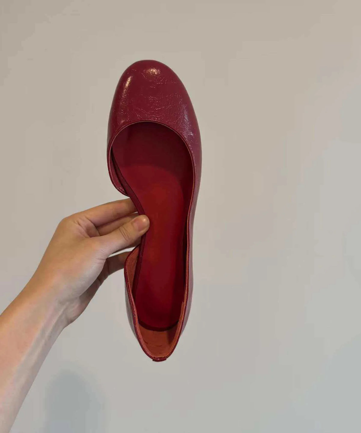 Women's Ballet Flats Round Toe with Ribbon Detail 4
