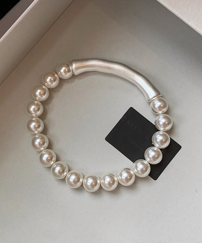 Women's Bangle Bracelet Pearl Bamboo Joint Design 0