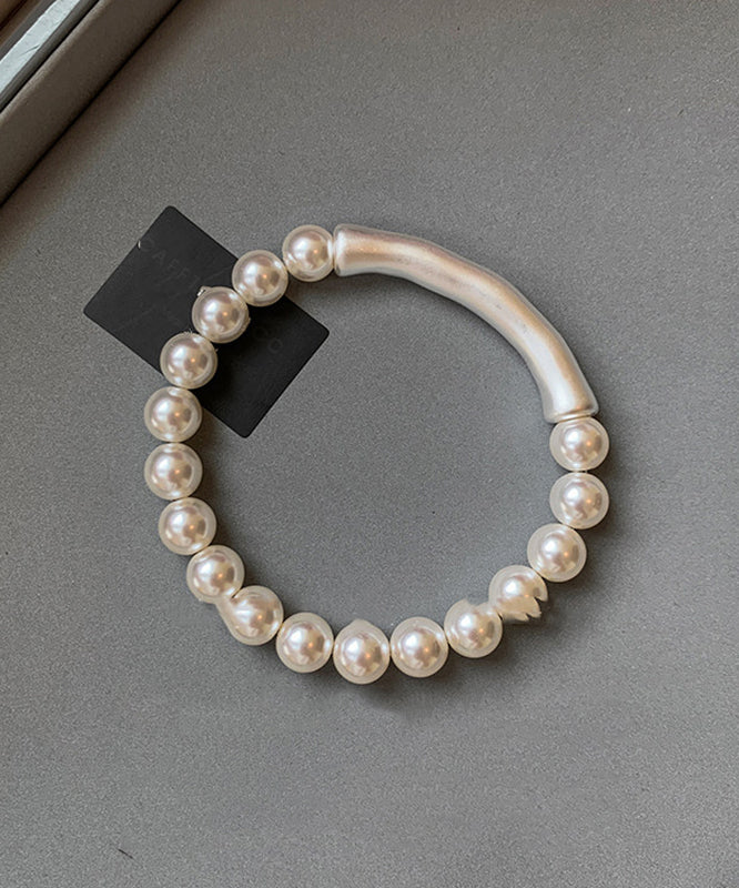 Women's Bangle Bracelet Pearl Bamboo Joint Design 1