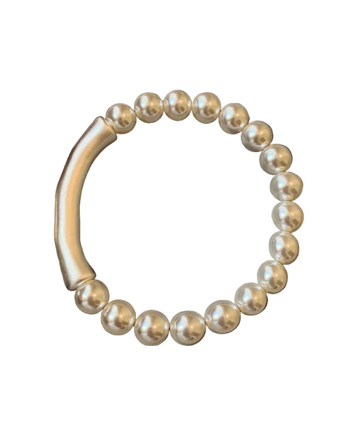Women's Bangle Bracelet Pearl Bamboo Joint Design 3