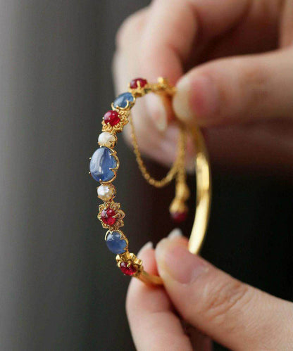 Women's Bangle Pearl Crystal Accent 1