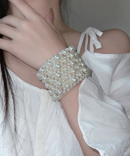 Women's Bangle Woven Pearl Design 2