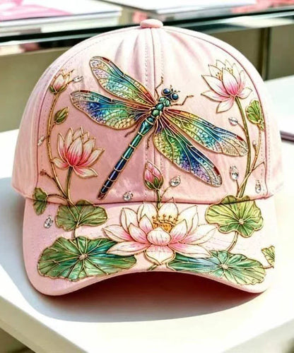 Women's Baseball Cap Dragonfly Print Casual 4