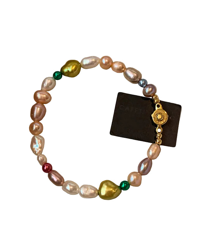 Women's Beaded Bracelet Rainbow Design 0