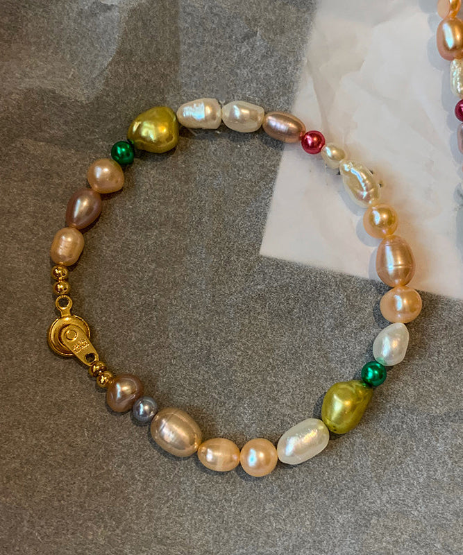 Women's Beaded Bracelet Rainbow Design 4