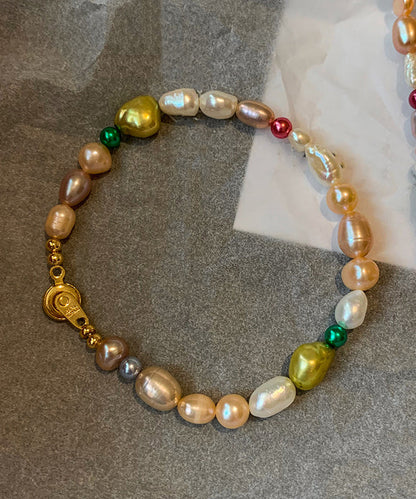 Women's Beaded Bracelet Rainbow Design 4