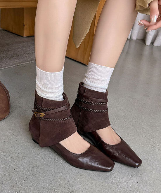 Women's Black Ankle Boots Hollow Out Style Booties 2