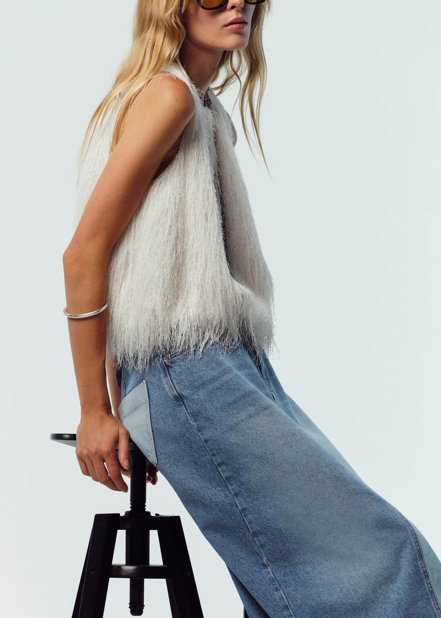 Women's Blouse O-Neck Tassel Summer Style 1