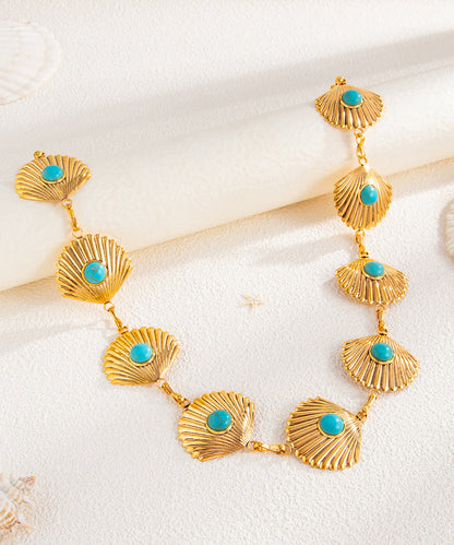 Women's Body Chain Turquoise Conch Scallop Style 3
