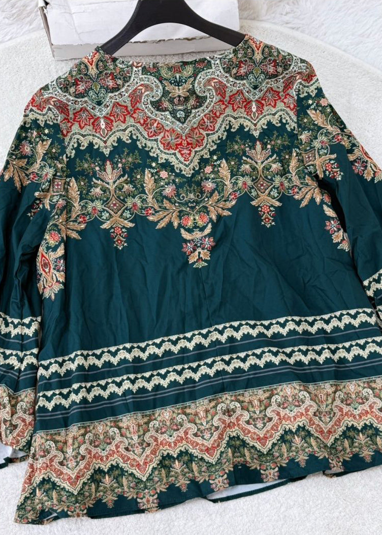 Women's Bohemian T-Shirt Flare Sleeve 2