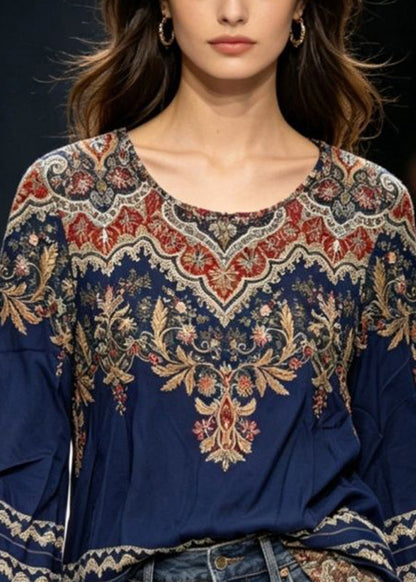 Women's Bohemian T-Shirt Flare Sleeve 3