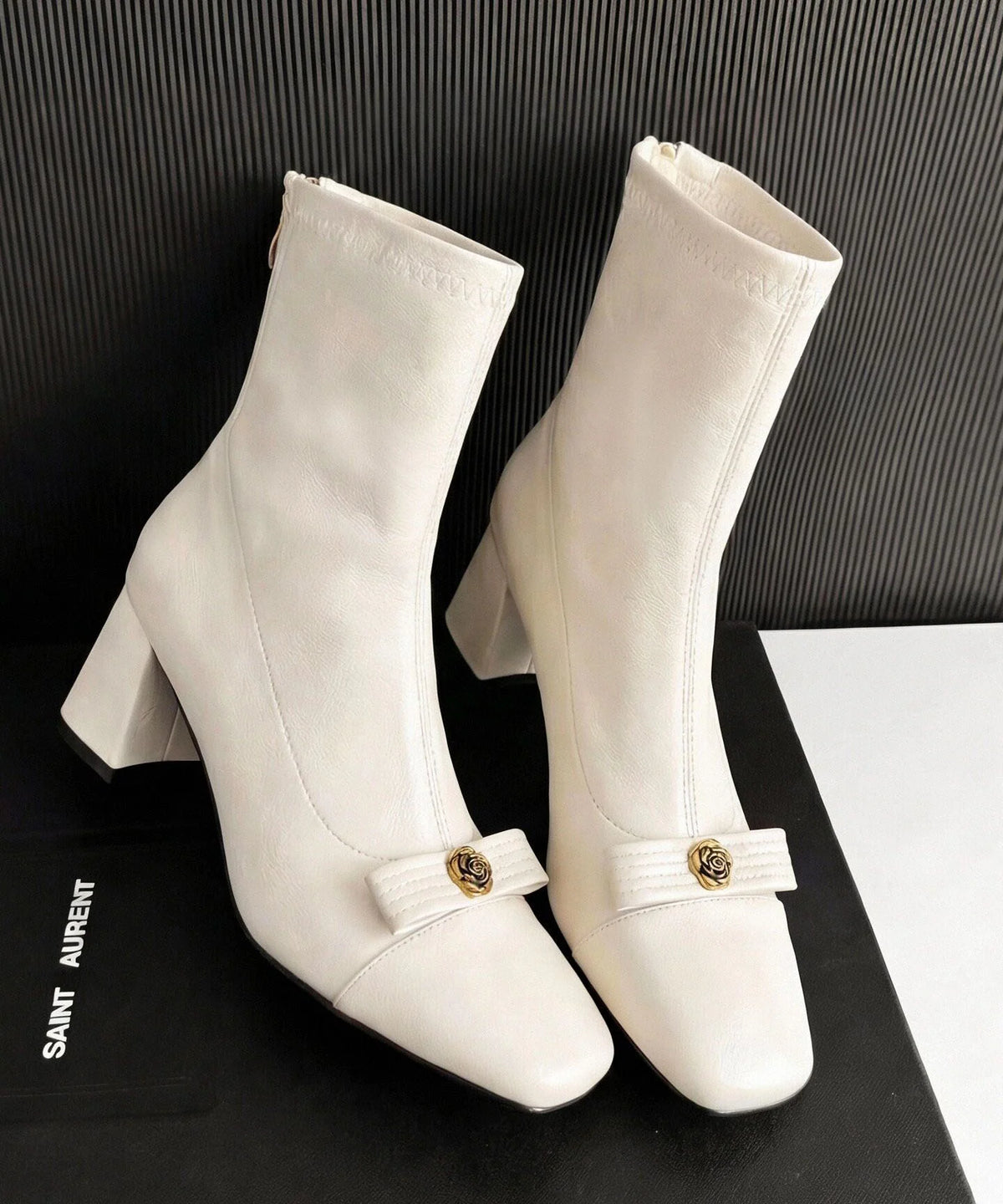 Women's Boots Chunky Casual Style 4