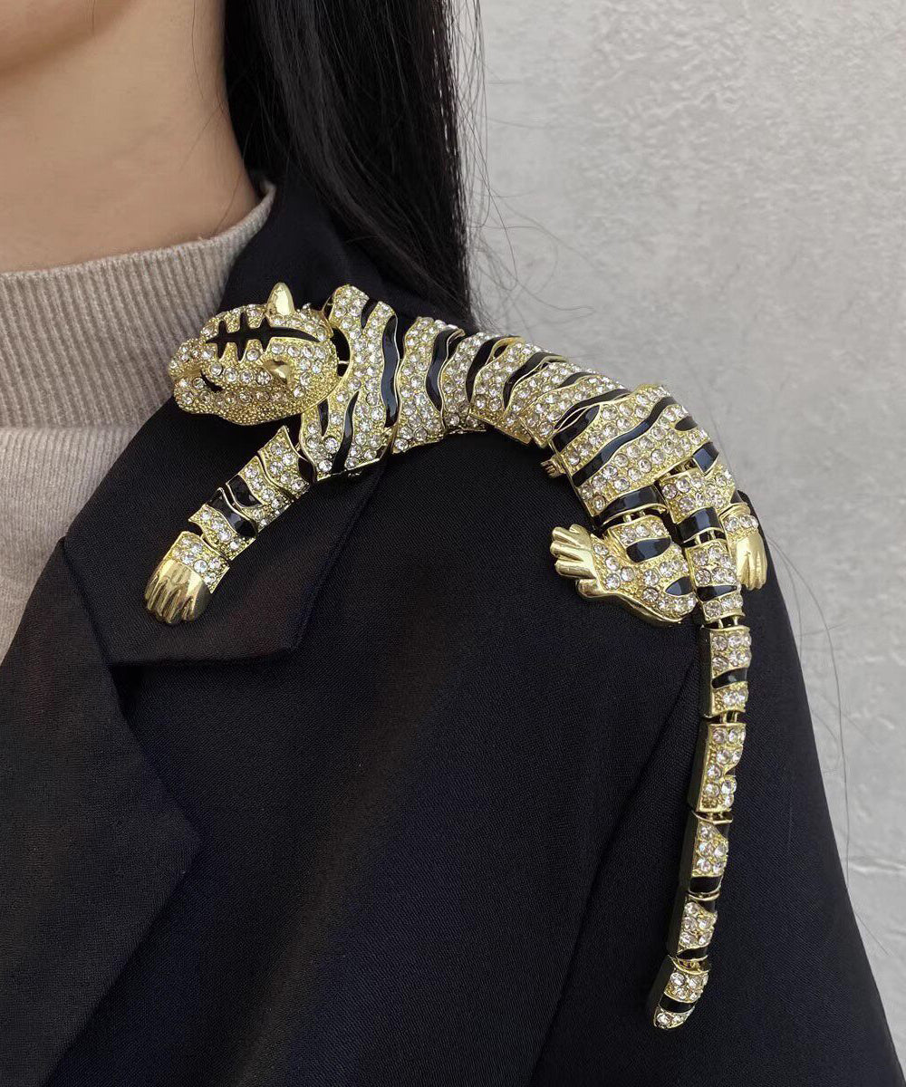 Women's Brooch Oversized Tiger Design 3