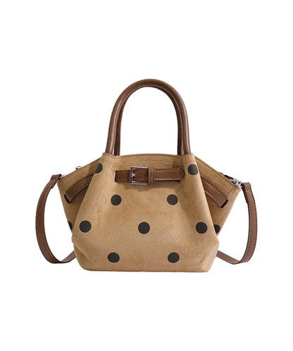 Women's Bucket Bag Polka Dot Design 4