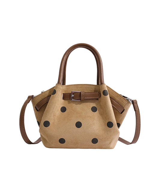 Women's Bucket Bag Polka Dot Design 4