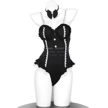 Women's Bunny Girl Maid Uniform Cosplay Costume 2