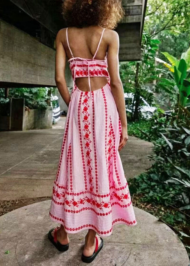Women's Bustier Dress Boho Style Spaghetti Strap 3