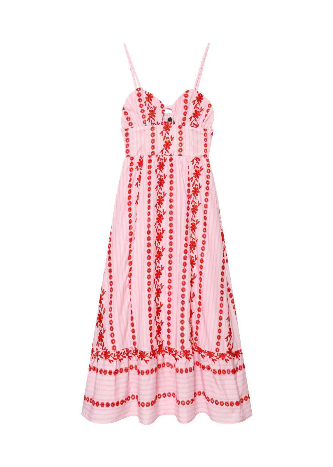 Women's Bustier Dress Boho Style Spaghetti Strap 4