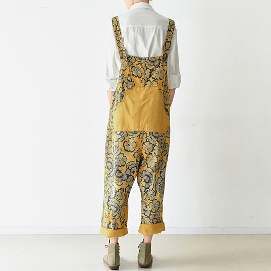 Women's Casual Jumpsuit Oversize Printed Pants 3