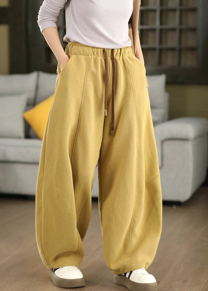 Women’s Casual Pants Elastic Waist with Pockets 1