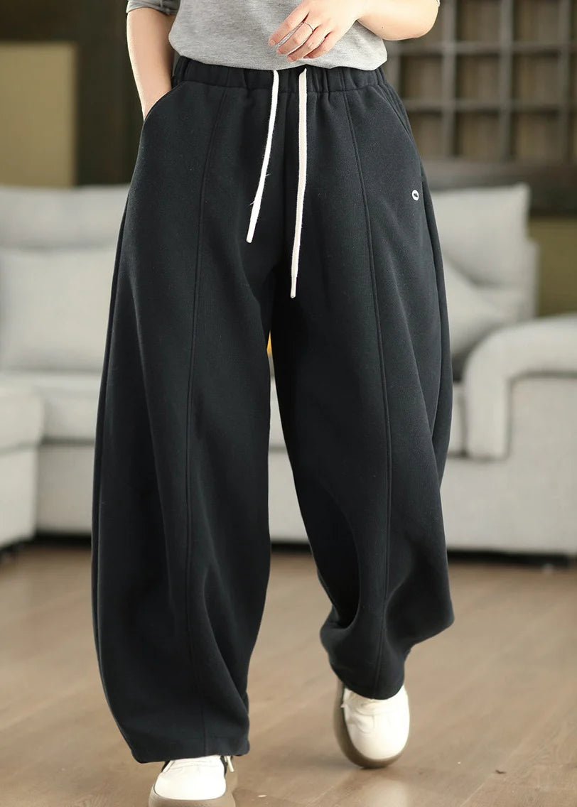 Women’s Casual Pants Elastic Waist with Pockets 2