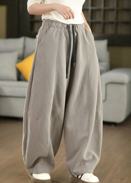 Women’s Casual Pants Elastic Waist with Pockets 3
