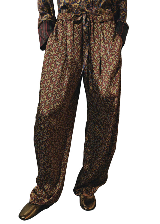Women's Casual Pants Tie Waist with Pockets 0