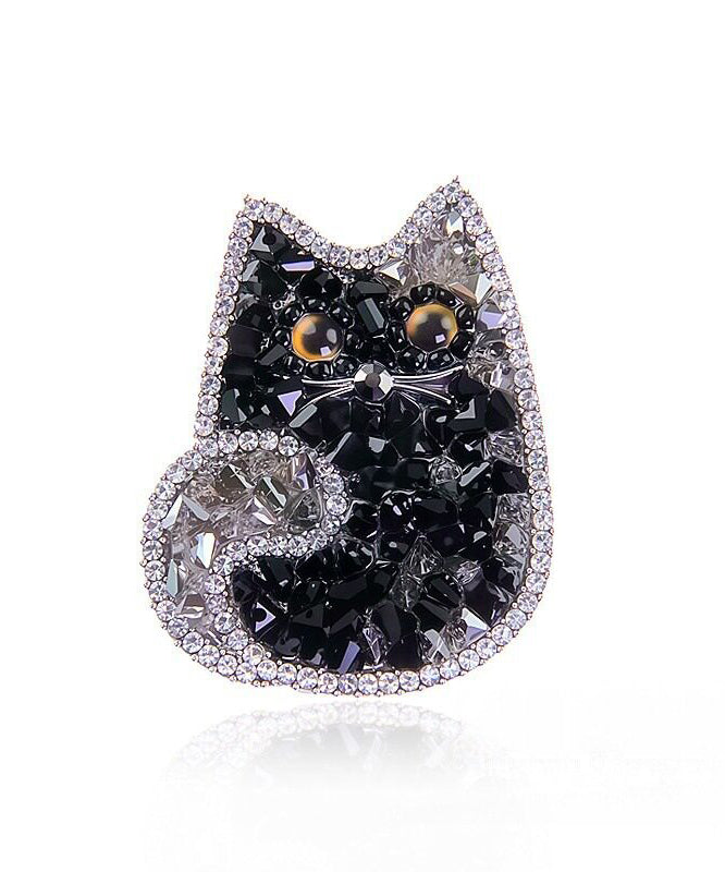 Women's Cat Brooch Accessory Stylish Design 4