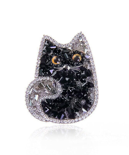 Women's Cat Brooch Accessory Stylish Design 4
