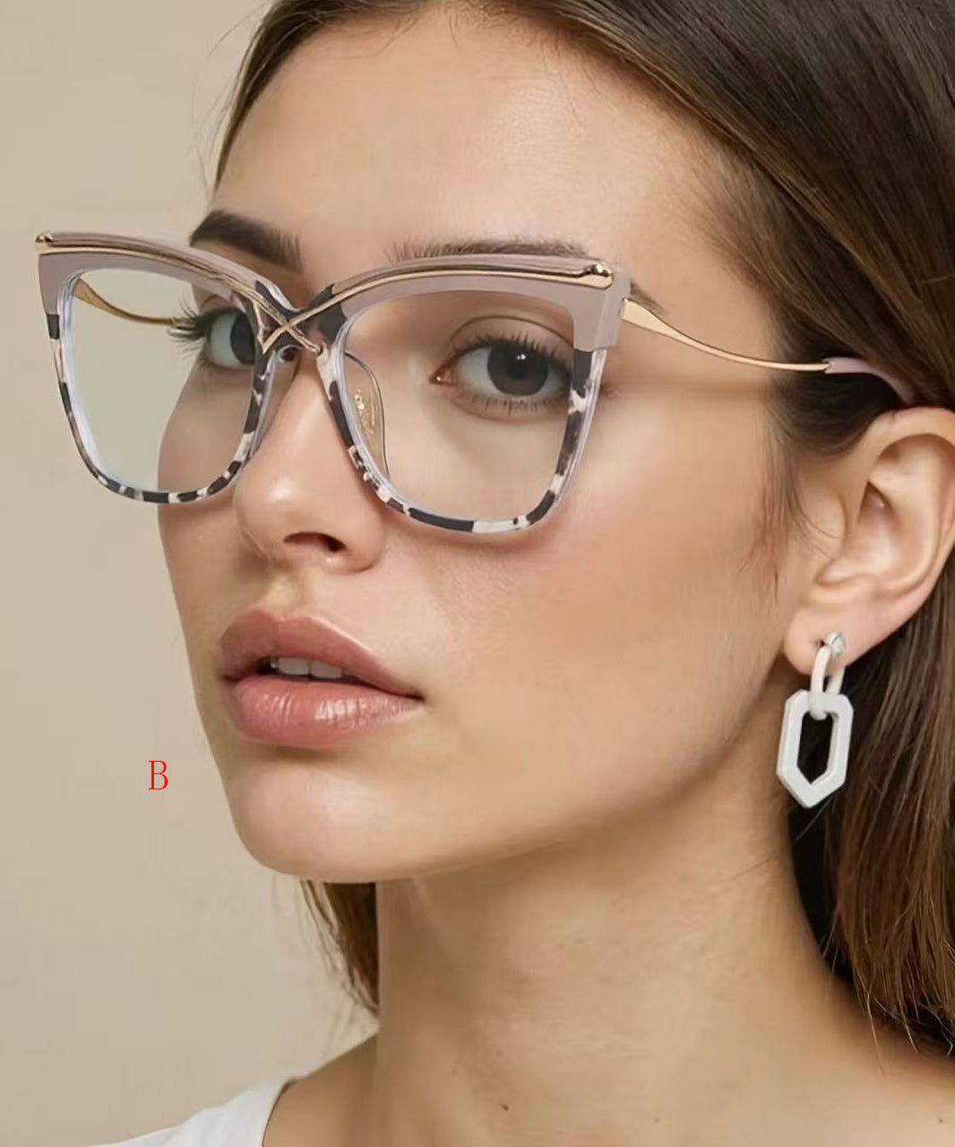 Women's Cat Eye Reading Glasses Full Frame 1