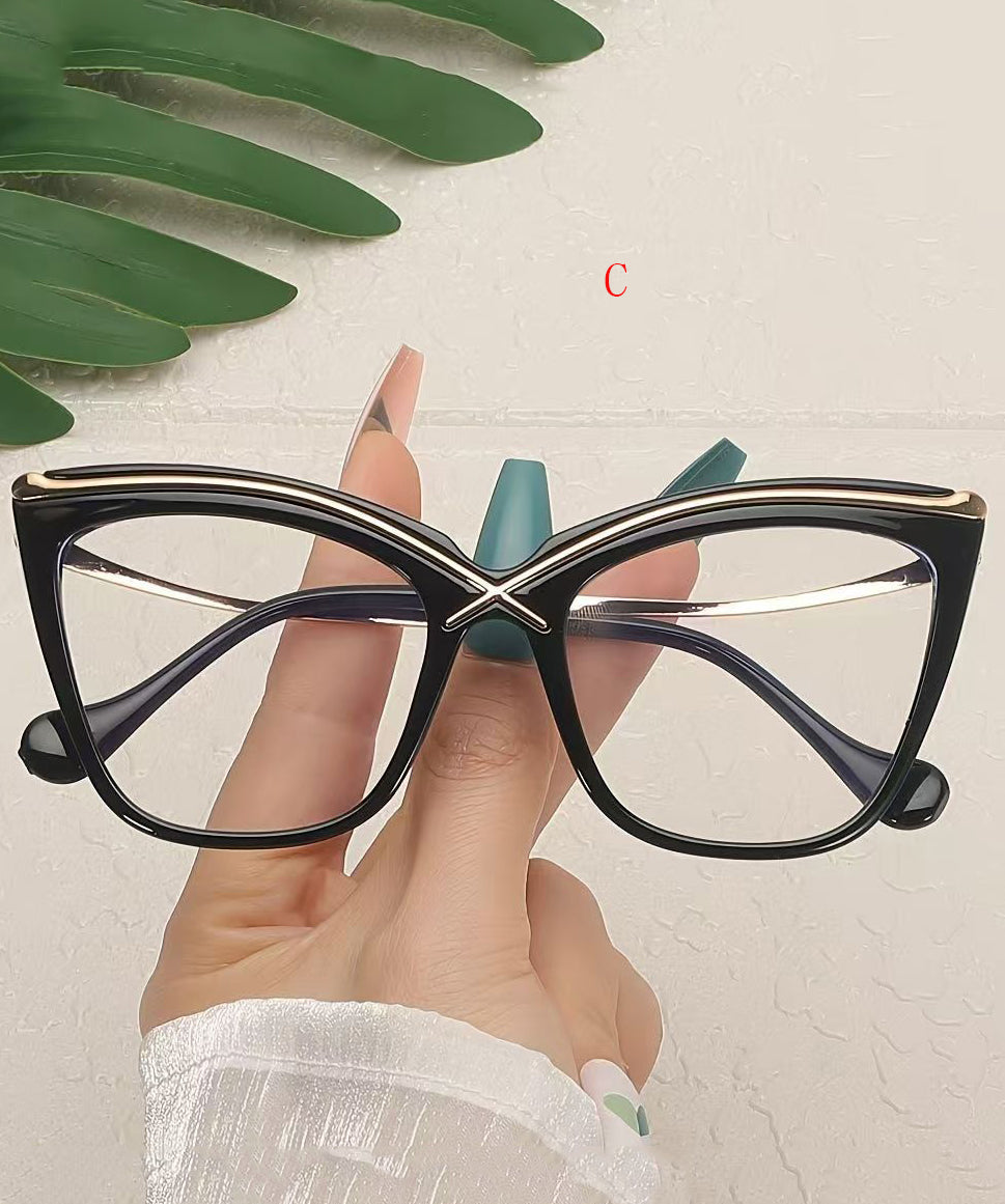 Women's Cat Eye Reading Glasses Full Frame 2