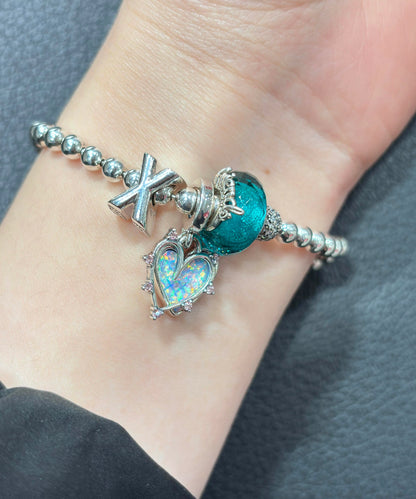 Women's Charm Bracelet Crystal Accent 1