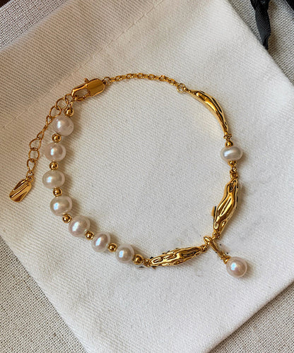 Women's Charm Bracelet Pearl Accent 1