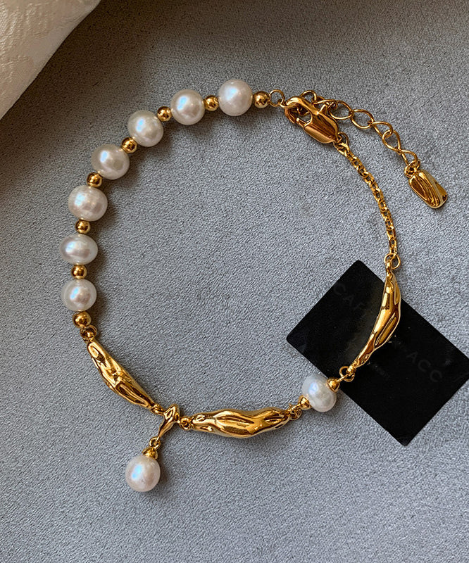 Women's Charm Bracelet Pearl Accent 3