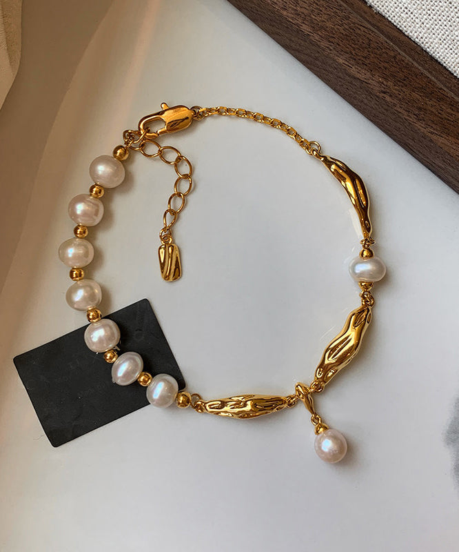 Women's Charm Bracelet Pearl Accent 4