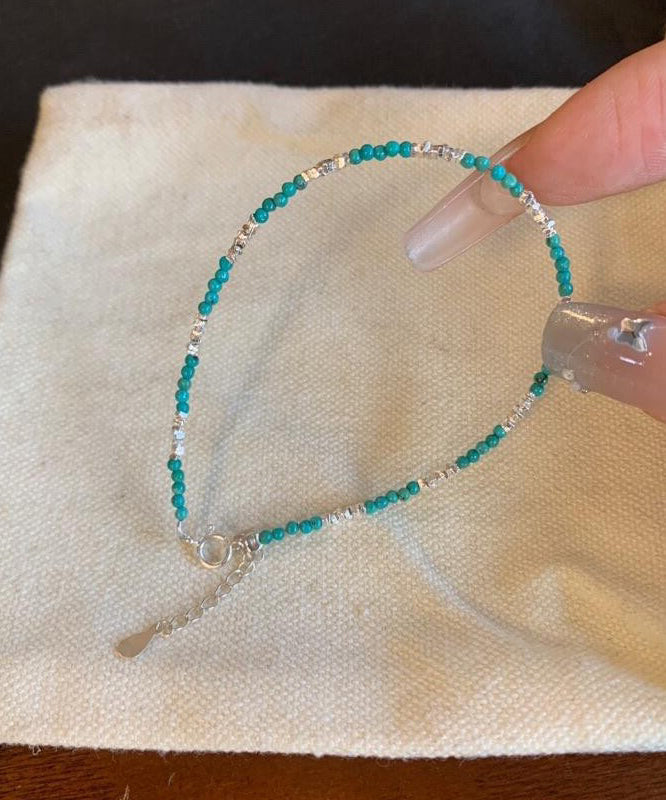 Women's Charm Bracelet Turquoise Accent 3