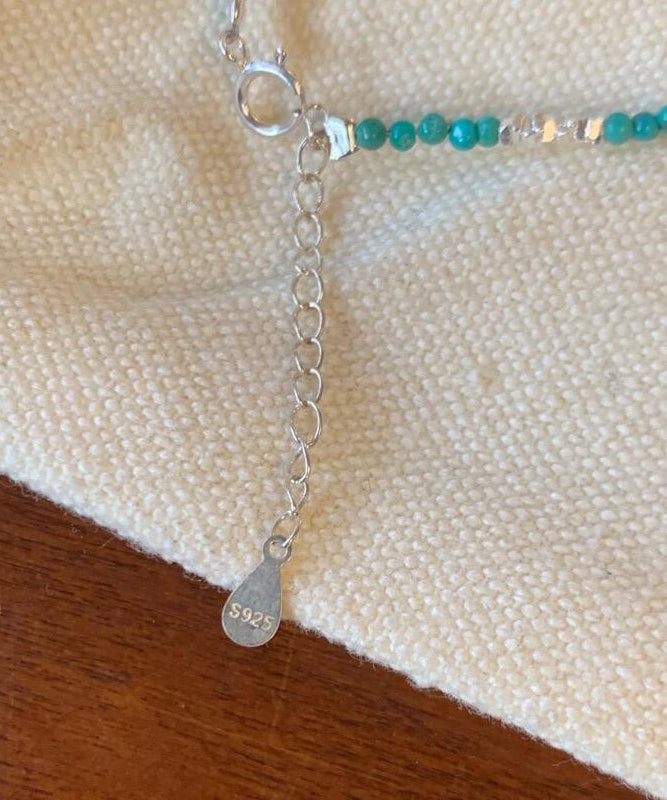 Women's Charm Bracelet Turquoise Accent 4
