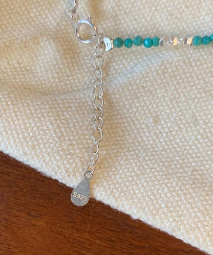 Women's Charm Bracelet Turquoise Accent 4