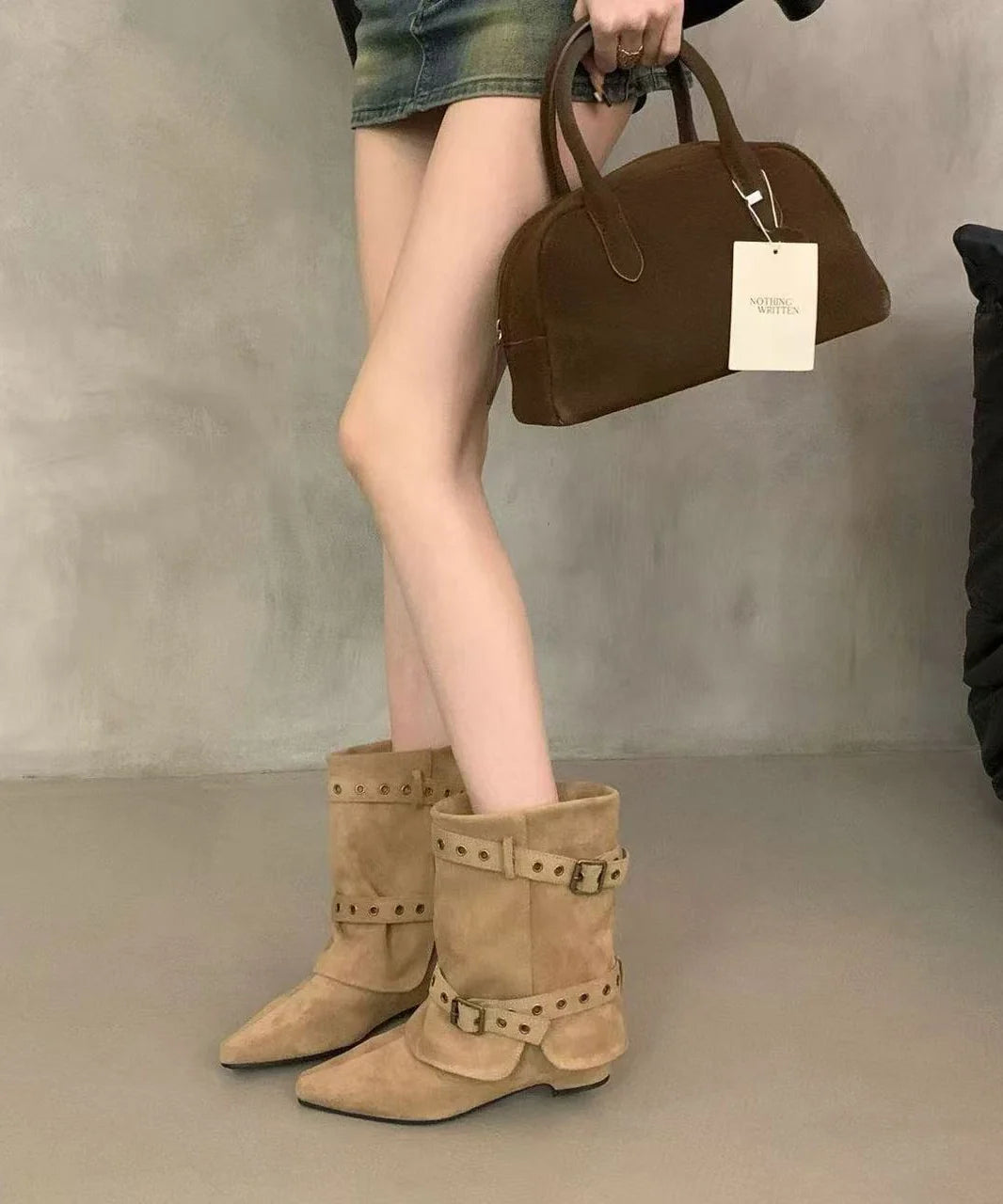 Women's Chunky Boots Casual Style 1